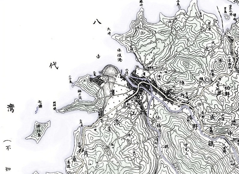 明治の水俣地図